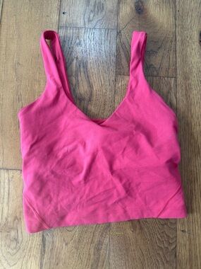 lululemon athletica Pink Scoop Neck Tank Top